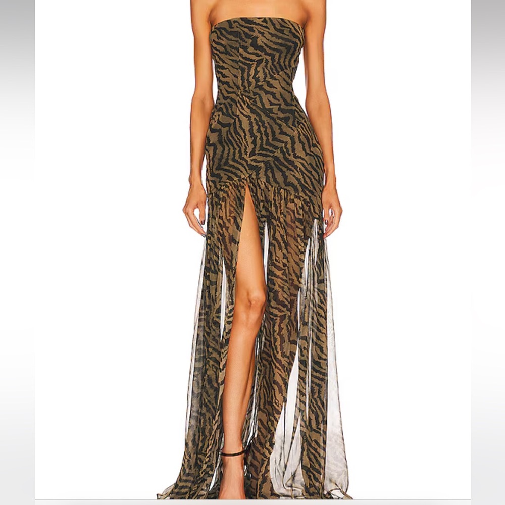 Printed Maxi Dress main image 1